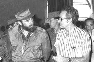 Fidel Castro y Aldo Isidron