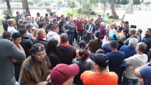 Reuniones pacificas de cubanos en Guayaquil y Quito para organizar las acciones a seguir para conseguir la atención de la comunidad internacional. foto de tomadas del grupo Unión de Cubanos en Ecuador 